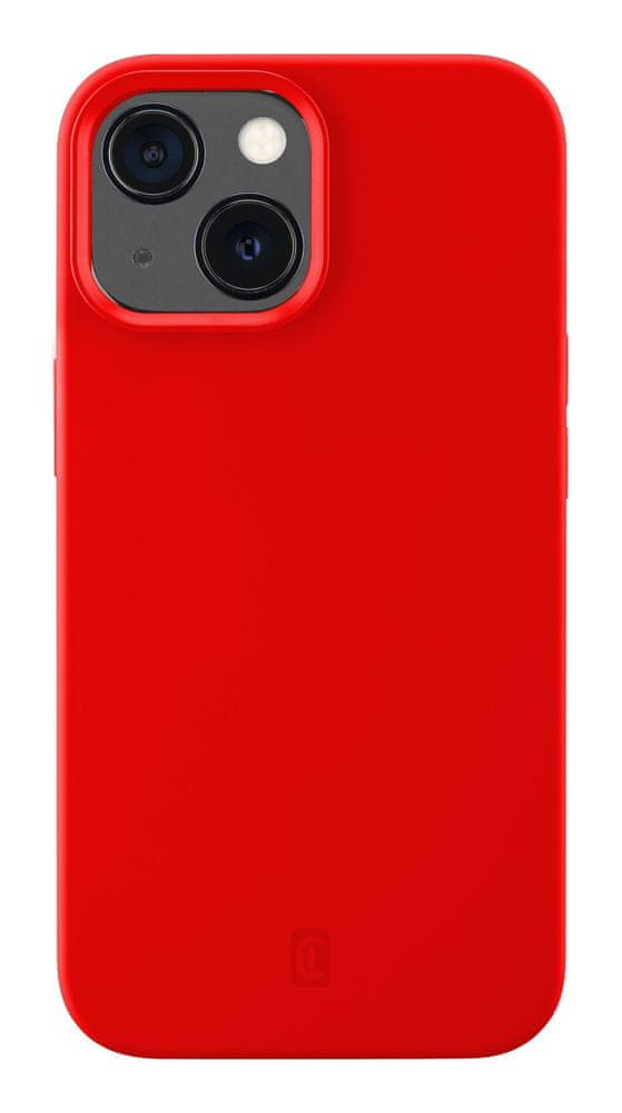 CellularLine Ochranný silikónový kryt Sensation pre Apple iPhone 13 mini SENSATIONIPH13MINR, červený